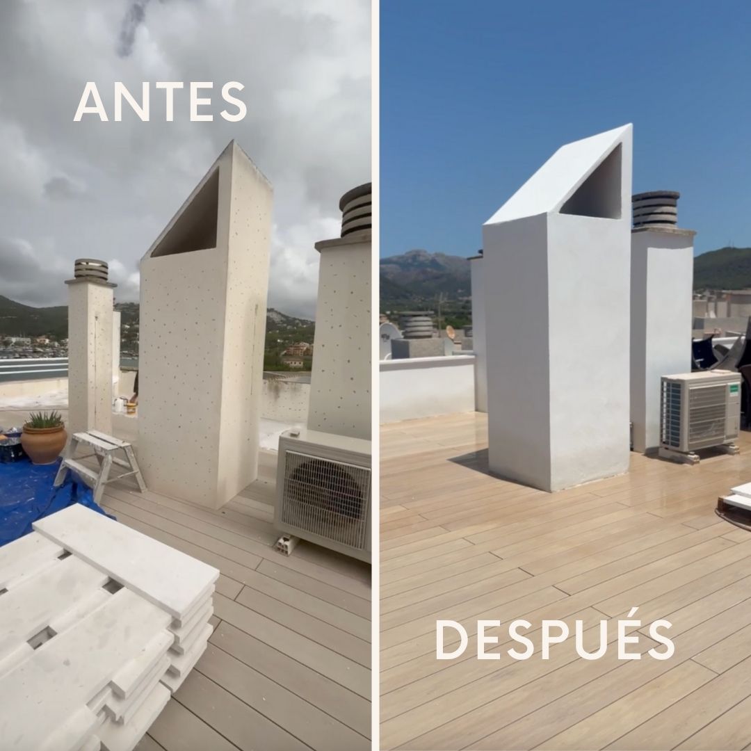 Reforma Terraza Ático Palma Mallorca
